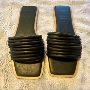 Dolce Vita Clear Black sandals